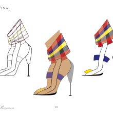 Diseño de zapatos. Un proyecto de Diseño, Diseño de complementos, Moda y Diseño de calzado de Sara Borisova - 18.05.2015