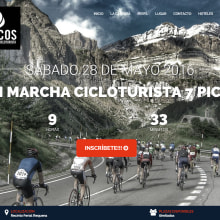 Marcha Siete Picos. Un proyecto de Desarrollo Web de Jose Tarodo - 13.01.2016