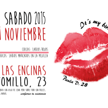 INVITACIONES DE CUMPLEAÑOS. Graphic Design project by PAULA DOMÍNGUEZ - 11.15.2015