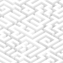 Labyrinth. Ilustração tradicional projeto de Dan Franco - 17.01.2016