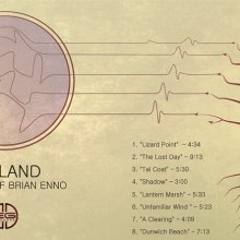 Diseño de CD para disco de Brian Enno. Un projet de Publicité, Musique, Design graphique , et Packaging de Pedro Herrador Román - 17.01.2016