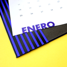Calendario 2016. Design editorial, e Design gráfico projeto de Ana Asunción - 09.12.2015