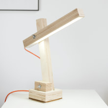 WL01 - Lámpara de escritorio. Design e fabricação de móveis, Design industrial, Design de iluminação, e Design de produtos projeto de David González - 14.12.2014
