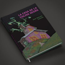 Portada del libro "LA CASA DE LA COLINA NEGRA". Photograph, Editorial Design, Graphic Design, Product Design, and Collage project by JOSÉ MANUEL PASTRANA MARTÍNEZ - 12.01.2013