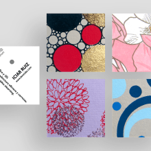Business cards. Un proyecto de Diseño y Diseño gráfico de Iciar Ruiz - 21.01.2016