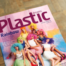 Plastic Dreams - Edición Rainbow PT. Design editorial, e Moda projeto de Gisela Dias - 31.12.2012
