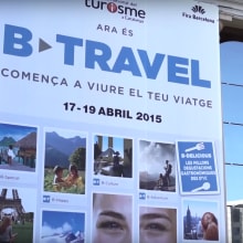 BTravel 2015 | Agència Catalana de Turisme. Eventos, e Vídeo projeto de Lídia Garcia Serra - 05.05.2015