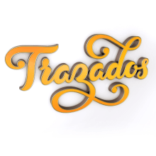 Lettering 'Trazados'. Graphic Design, and Calligraph project by Alberto Álvarez - 01.25.2016