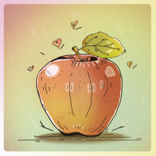 Fruit. Traditional illustration project by Yolanda Pérez Sánchez - 01.28.2016