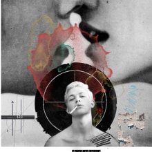 Sol y carne. Un proyecto de Diseño, Diseño editorial y Collage de Jen Díez - 01.02.2016
