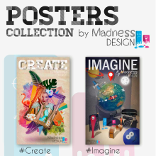 Poster Collection by Madness Design. Un proyecto de Diseño, Publicidad, Br, ing e Identidad, Diseño gráfico y Collage de Madness Design - 14.12.2015