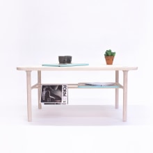 KT-1 table. Kaaja Collection. Design, Design e fabricação de móveis, Design de interiores, e Design de produtos projeto de Carlos Jiménez - 02.02.2016