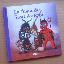 La Festa de Sant Antoni. Traditional illustration project by Bárbara Sansó - 12.31.2015