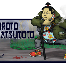 Hiroto Matsumoto. Un proyecto de Ilustración tradicional y Diseño de personajes de Erio Gallart - 05.02.2016