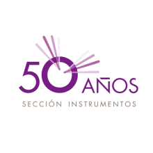 Marca "50 Años sección instrumentos" / Cofradía Jesús Nazareno. Br, ing e Identidade, e Design gráfico projeto de IVÁN ARANA SOLANA - 05.02.2016