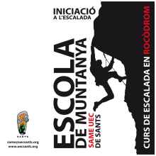 Folleto Escuela de Escalada SAME para UEC de Sants. Marketing project by Jorge Mozota Coloma - 02.05.2016