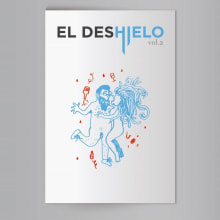 EL DESHIELO. Traditional illustration, and Graphic Design project by Víctor Garrido - 02.07.2016