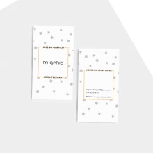 M genia identidad . Een project van  Ontwerp,  Br, ing en identiteit y Grafisch ontwerp van María Eugenia López Zafra - 26.01.2016