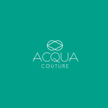 ACQUA Couture. Br, ing, Identit, Design Management, and Graphic Design project by Erin Herrera - 02.09.2016