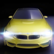 Modelado BMW M4 (Alias Autostudio) A Class Surfacing. 3D, and Automotive Design project by Salvador Morant Rodenas - 02.10.2016