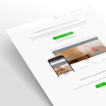 Restaurante - Landing page. Web Design projeto de Miguel Ángel Rodríguez - 12.09.2015