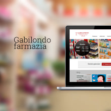 Diseño web: Farmacia Gabilondo. Graphic Design, Information Architecture, and Web Design project by Erlantz Aristegi - 02.11.2015