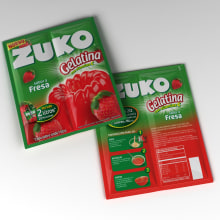Zuko Jelly. Un proyecto de Diseño, 3D, Br, ing e Identidad, Packaging y Diseño de producto de Gabriel Delfino - 31.12.2009