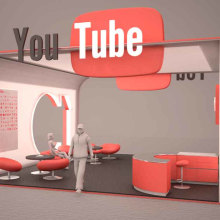 Stand Youtube. 3D project by Marcos Cortecero Torres - 10.14.2015