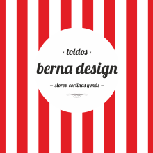 Branding | toldos berna design. Art Direction, Br, ing, Identit, Graphic Design, and Web Design project by Verónica Vicente - 02.18.2016