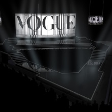 Modelado 3D - MDNA Tour Stage. 3D, e Design gráfico projeto de Daniel Castro Tirador - 13.10.2012