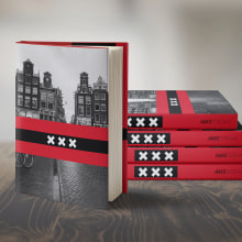 Editorial - Amsterdam Guide. Design editorial, e Design gráfico projeto de Daniel Castro Tirador - 14.04.2012