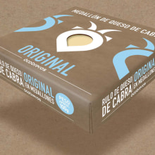 Linea de Packaging queso rulo de cabra. Design, Traditional illustration, and Packaging project by Nacho Álvarez-Palencia - 06.07.2014