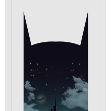 The Dark Knight. Un proyecto de Ilustración tradicional y Diseño editorial de Armando Medina Rivera - 19.02.2016