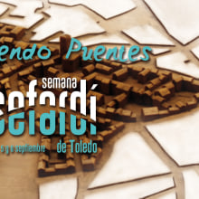 Semana Sefardí "Tendiendo Puentes" 2015. Un proyecto de Diseño gráfico de Manuela Jiménez Ruiz de Elvira - 21.02.2016