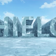 HIELO. Motion Graphics, 3D, Photograph, and Post-production project by Rebeca G. A - 02.23.2016