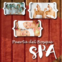 Hotel/Spa Puerta del Bosque. Graphic Design project by Astrid Vilela - 03.31.2014