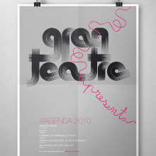 Cartel // Gran teatre. Un proyecto de Diseño e Ilustración tradicional de Seri Castellví - 29.09.2011