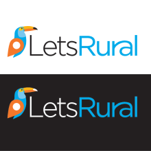 Logo LetsRural. Br, ing, Identit, and Graphic Design project by Ariadna Ercilla - 02.26.2016