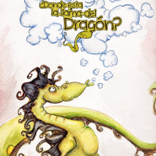 La llama del Dragón. Ilustração tradicional, e Comic projeto de José Luis Lopez Torres - 28.02.2016