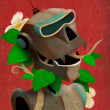 Robots and Plants. Un proyecto de Ilustración tradicional y Diseño de personajes de Edu Rubio - 01.03.2016