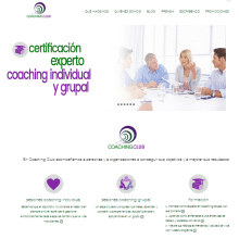 COACHING CLUB Nueva web corporativa http://www.coachingclub.es. Un proyecto de Diseño, Diseño gráfico, Diseño Web y Desarrollo Web de Elena Doménech - 31.12.2015