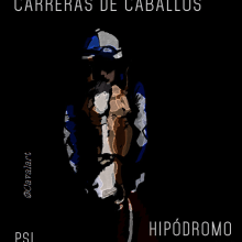 Poster.Carteles.Racing Horses.Carreras de caballos. Design gráfico projeto de Melanie Waidler - 02.03.2016