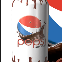 Nuevo sabor pepsi, chocolate. Design, 3D, and Graphic Design project by Alberto Jarana sanchez - 03.02.2016