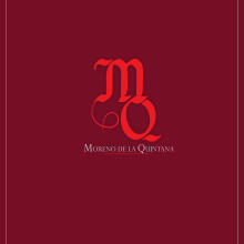Logotipo, Vino Tradicional, Moreno de la Quintana. Graphic Design project by Alberto Jarana sanchez - 03.02.2016