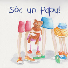Sóc un Papu. Traditional illustration project by Montse Mazorriaga Moré - 03.03.2016