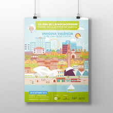 Imagina València Ein Projekt aus dem Bereich Design und Traditionelle Illustration von Jose Navarro - 03.03.2016