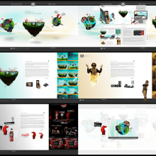 Gerd Interface. Direção de arte, Design interativo, e Desenvolvimento Web projeto de Gonzalo Rango - 03.03.2016