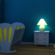 Room Baby 3D. 3D projeto de Selmi - 06.03.2016