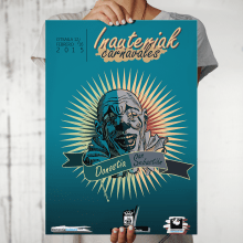 [Cartel] Carnaval San Sebastián 2015 - Inauteriak Donostia. Graphic Design project by Elido Gañó Valoy - 02.11.2015