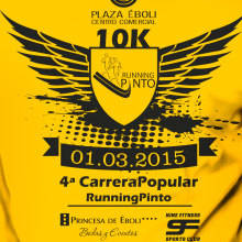 Carrera Popular 2015. Eventos, e Design gráfico projeto de Sergio Saz - 28.02.2015